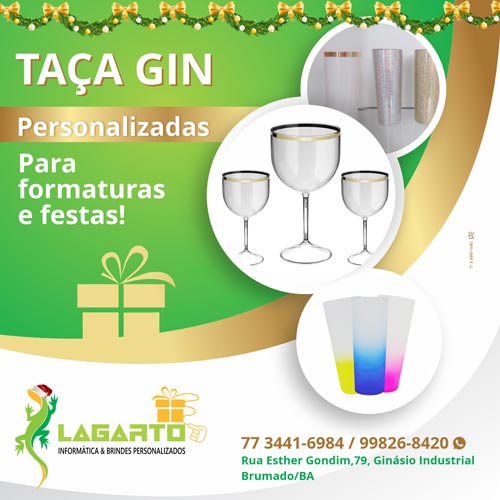 Brumado: Encomende os seus brindes personalizados para as festas de fim de ano na Lagarto