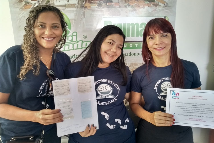 Caminhada Passos que Salvam apresenta relatório positivo da campanha realizada em Brumado