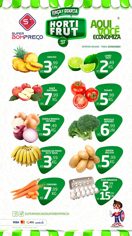 'Terça Verde': Confira as promoções no Supermercado Super Bom Preço em Brumado