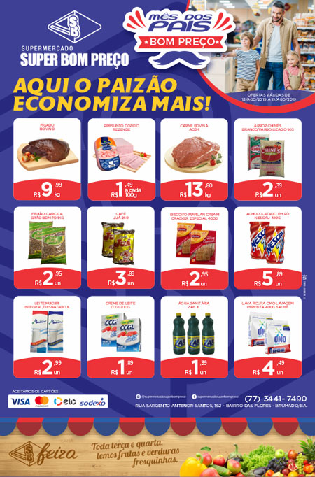 Confira as promoções da semana no Supermercado Super Bom Preço em Brumado