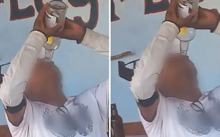 Homem morre após virar garrafa de cachaça para ganhar aposta em Goiás