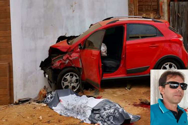 Professor de Lagoa Real morre atropelado por carro em alta velocidade na cidade de Caculé