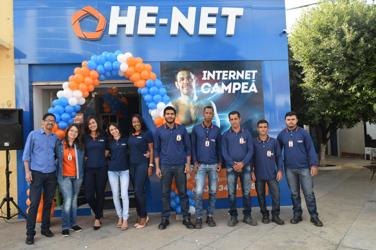 Loja da HE-NET é inaugurada em Brumado com mega promoção