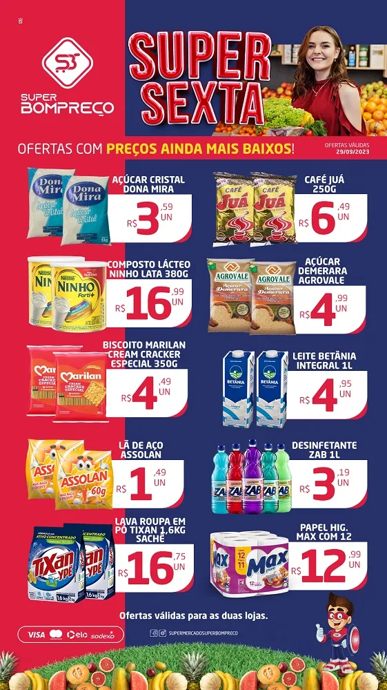 'Super Sexta': Confira as promoções no Supermercado Super Bom Preço em Brumado