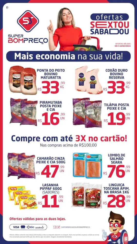 Confira as promoções no Supermercado Super Bom Preço em Brumado