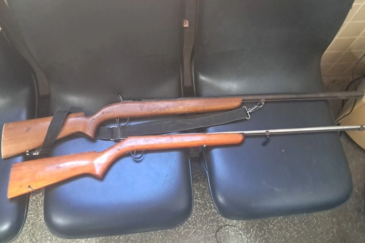 29ª CIPM apreende espingardas artesanais após disparo acidental em Souto Soares