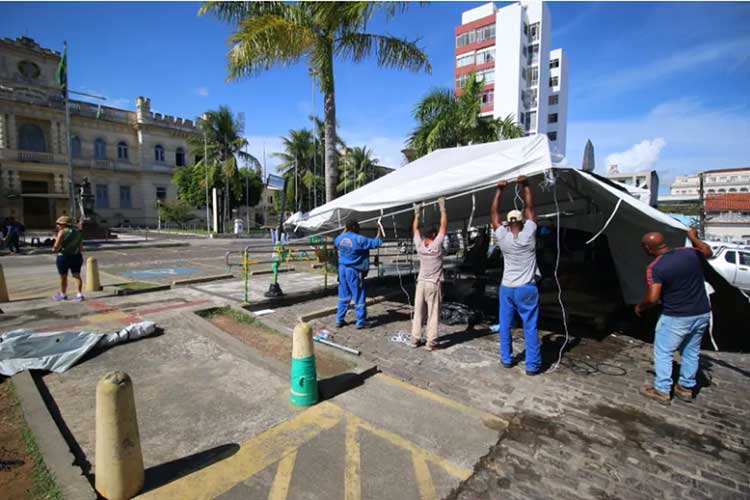 Acampamentos bolsonaristas são desmontados na Bahia