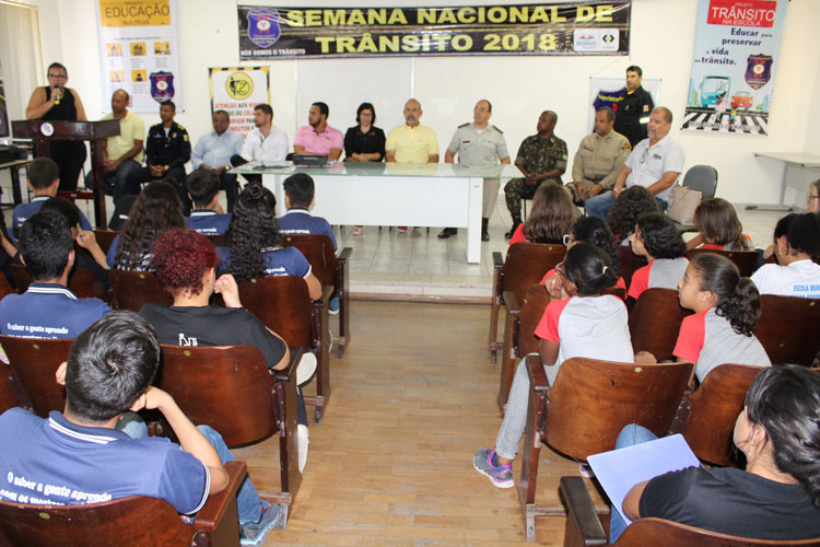 Smtt encerra semana do trânsito com palestra para comunidade em Brumado