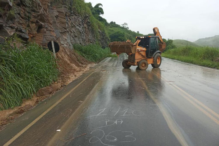 BA-263: Tráfego de veículos é totalmente liberado na Serra do Marçal em Vitória da Conquista