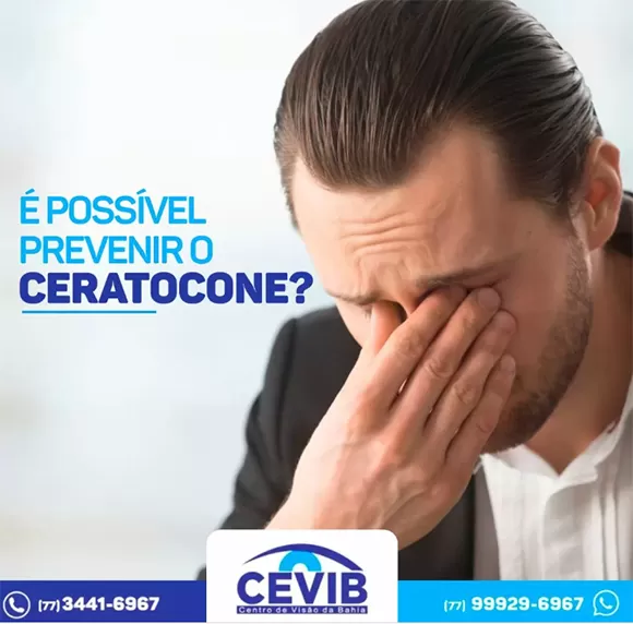 Cevib: Ceratocone é uma doença que ocorre devido a uma alteração da superfície da córnea
