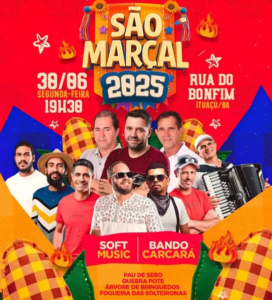 Festa de São Marçal marca celebração à cultura popular na cidade de Ituaçu
