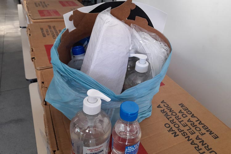 Brumado: Justiça eleitoral envia materiais de higienização e biossegurança
