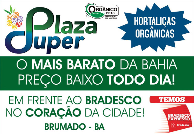 Venha conhecer o Plaza Super Hortifruti em Brumado
