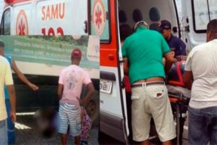 Condeúba: Gari cai do carro de coleta e as rodas traseiras passam por cima dele