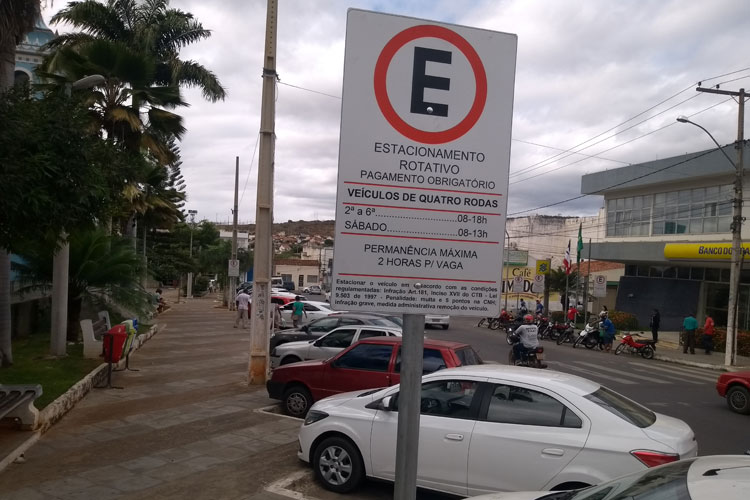 Brumado: Zona Azul recebe placas de sinalização e monitoramento de instrução ainda nesta semana