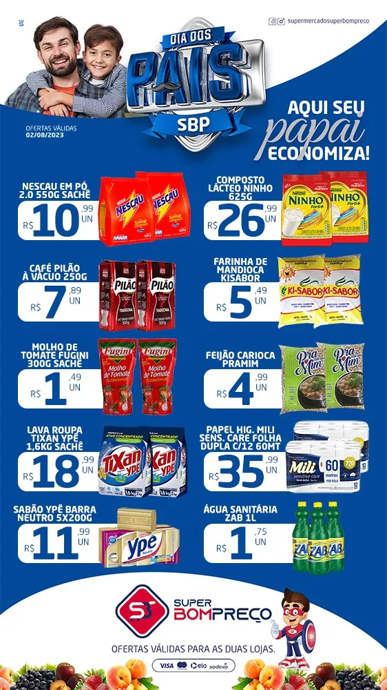 Conifra as promoções no Supermercado Super Bom Preço em Brumado