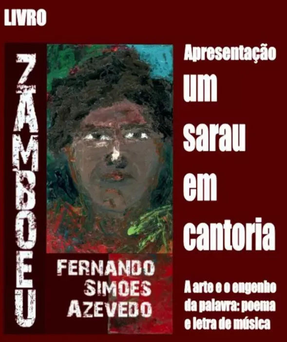 Livro Zamboeu - Um Sarau em Cantoria será lançado durante noite cultural em Brumado