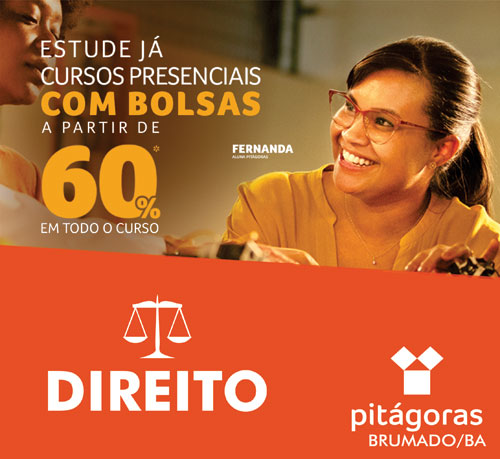 Matrículas para o curso de Direito da Pitágoras de Brumado são prorrogadas