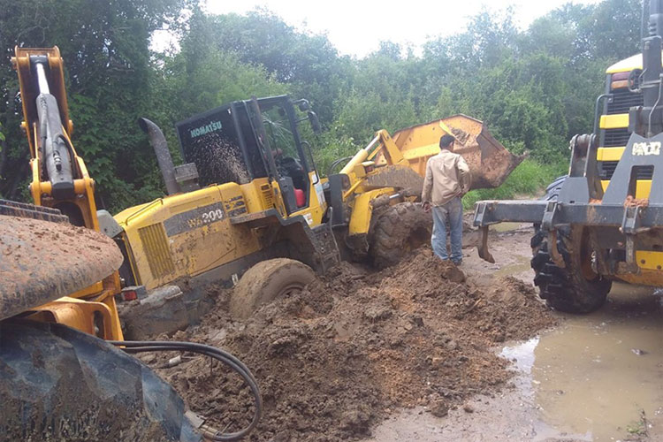 Chuvas constantes dificultam manutenção em estradas do município de Brumado