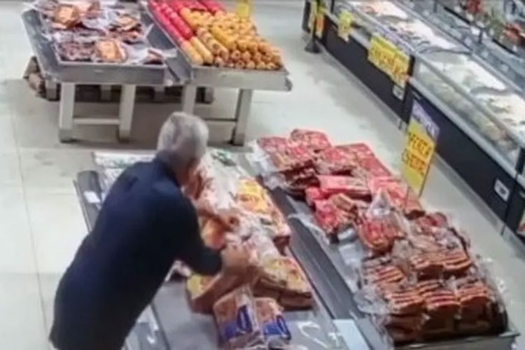 Homem é flagrado ao furtar 120 kg de carnes em supermercado no sul da Bahia