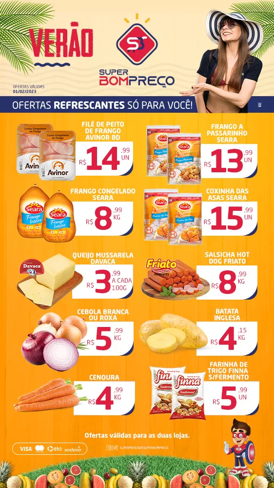 Confira as promoções no Supermercado Super Bom Preço em Brumado