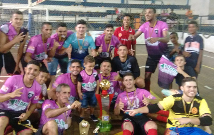 Novo Brumado vence o Industrial e fica com o título do Brumadense de Futsal 2017