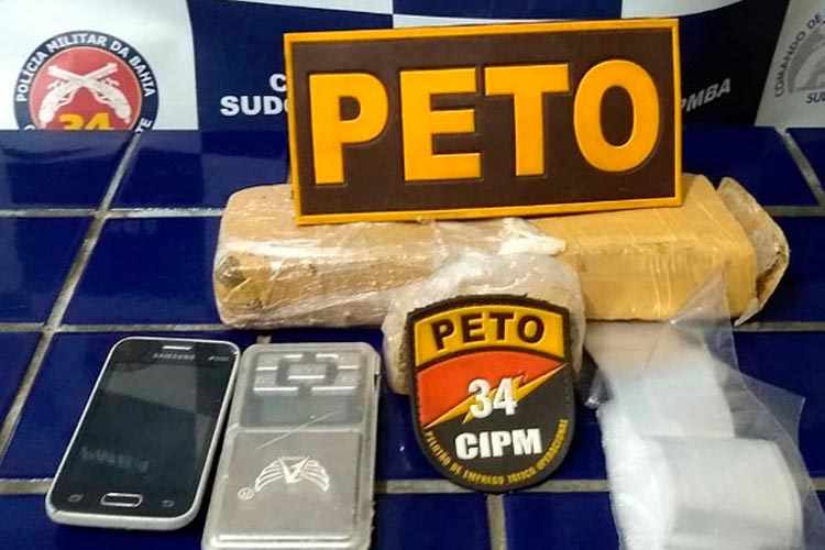 Brumado: Homem é preso com 1 kg de maconha no Brisas 2 traficando drogas