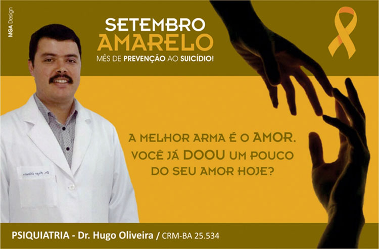 Clínica Mais Vida: A importância do 'Setembro Amarelo' - campanha de prevenção ao suicídio