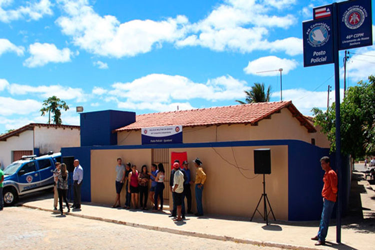 Posto da PM do Distrito de Iguatemi é reinaugurado em Livramento de Nossa Senhora