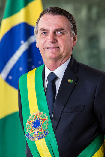 Planalto divulga retrato oficial de Jair Bolsonaro