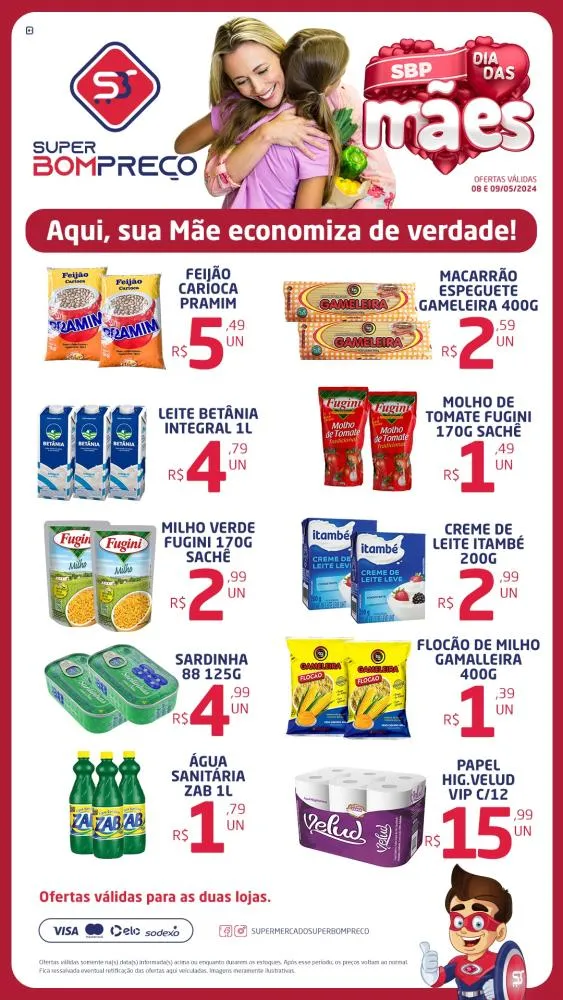 Confira as promoções no Supermercado Super Bom Preço em Brumado