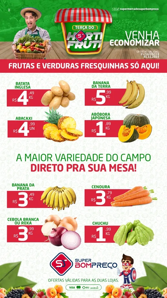 Confira as promoções no Supermercado Super Bom Preço em Brumado