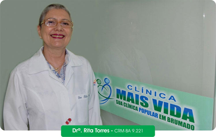 Pediatra Rita Torres retorna a Clínica Mais Vida em Brumado