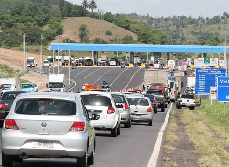 Novas tarifas de pedágio das BRs 324 e 116 entram em vigor na quinta-feira (19)