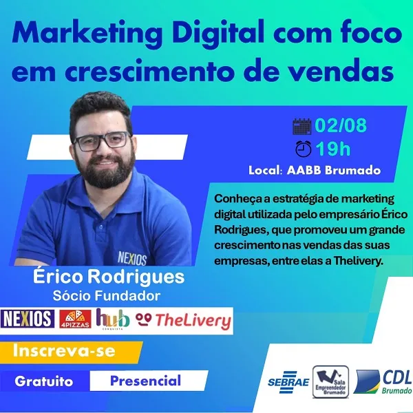 CDL promove treinamento focado em marketing digital em Brumado