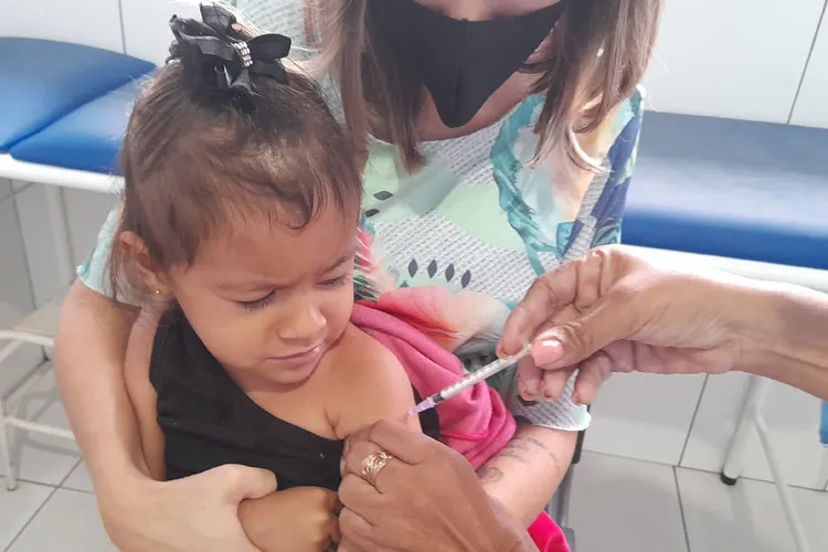 Apenas 11% das crianças até 5 anos foram vacinadas contra Covid-19