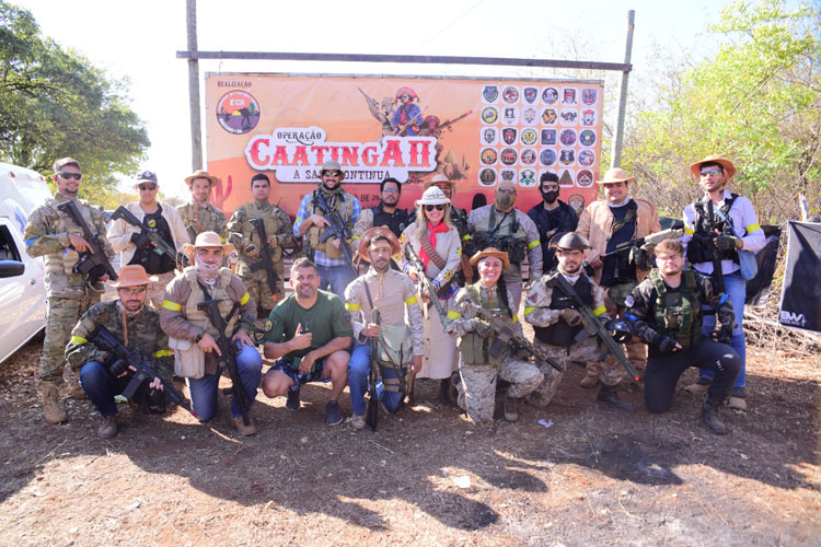 Com cenário natural da Caatinga, Brumado se torna destino preferencial do Airsoft na Bahia