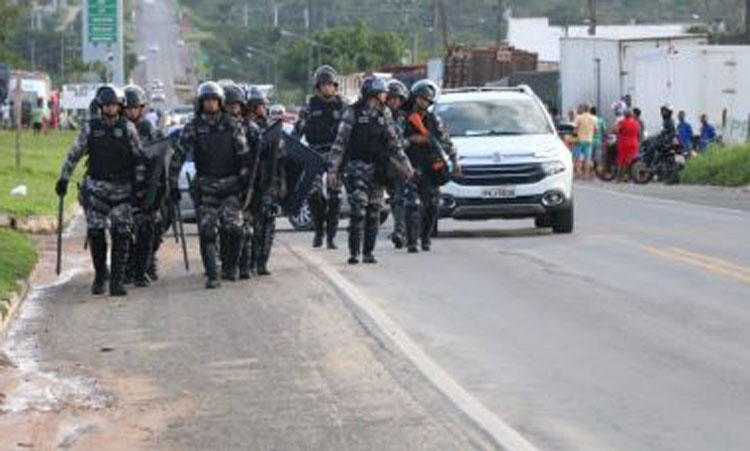 Ação das forças estaduais garante Bahia com 100% de rodovias liberadas