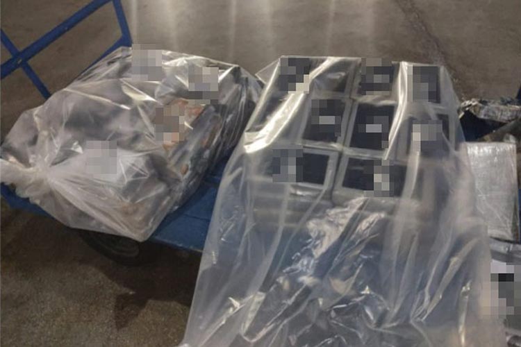 Meia tonelada de cocaína é encontrada em avião no Aeroporto Internacional de Salvador