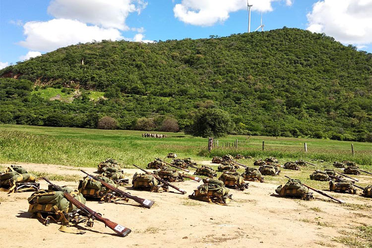 Guanambi: Instrução militar é iniciada por alunos do Curso de Formação de Soldados do 17º BPM