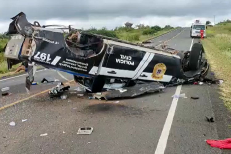 Morre terceiro policial civil envolvido em acidente na Chapada Diamantina