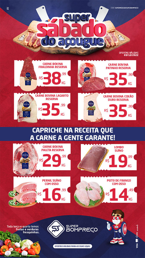 Confira as promoções no Supermercado Super Bom Preço em Brumado