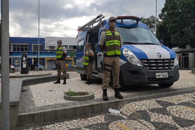 Alunos do curso de formação de soldado da PM dão início a estágio nas ruas de Guanambi