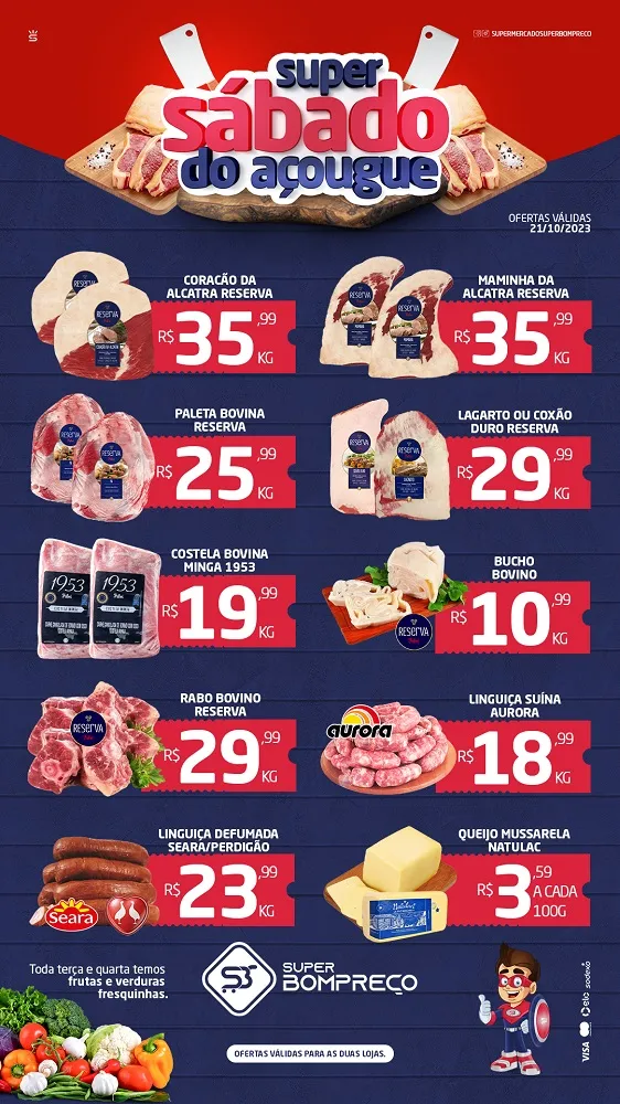 Confira as promoções no Supermercado Super Bom Preço em Brumado