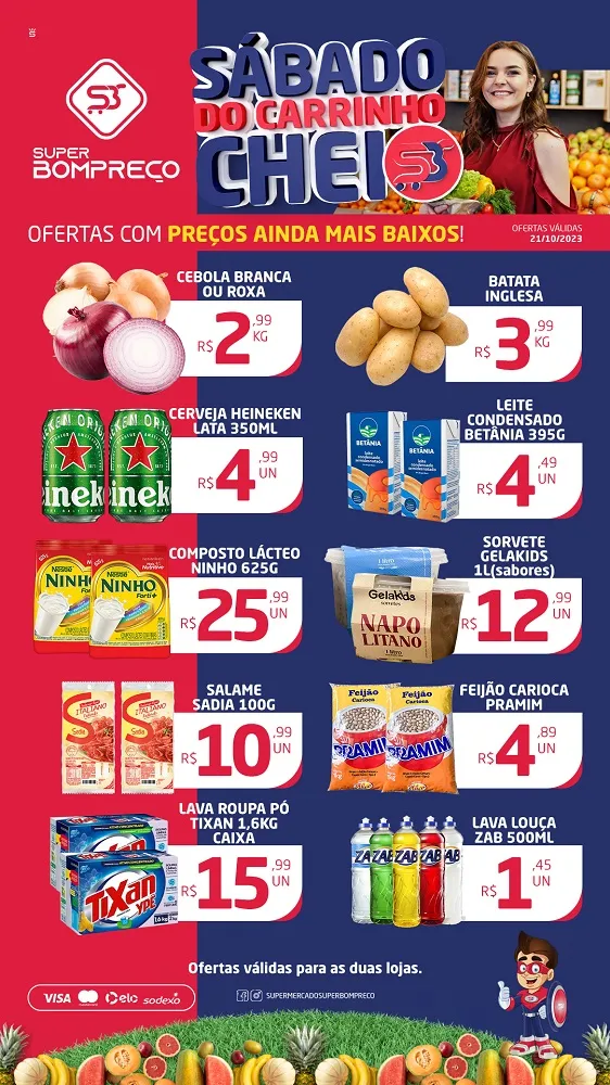 Confira as promoções no Supermercado Super Bom Preço em Brumado