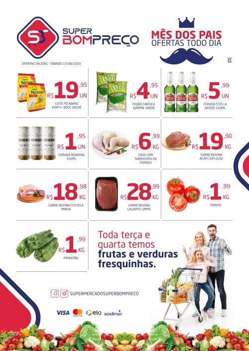 Confira as promoções deste sábado (15) no Supermercado Super Bom Preço em Brumado