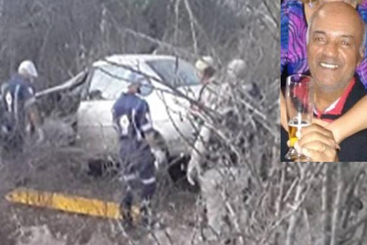 Livramento de Nossa Senhora: Idoso morre após capotar o carro que conduzia na BA-152