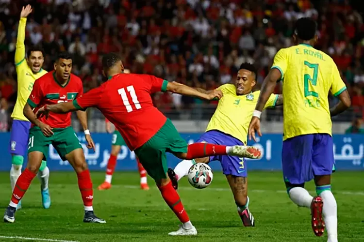 Com gol anulado, Brasil perde para Marrocos pela 1ª vez