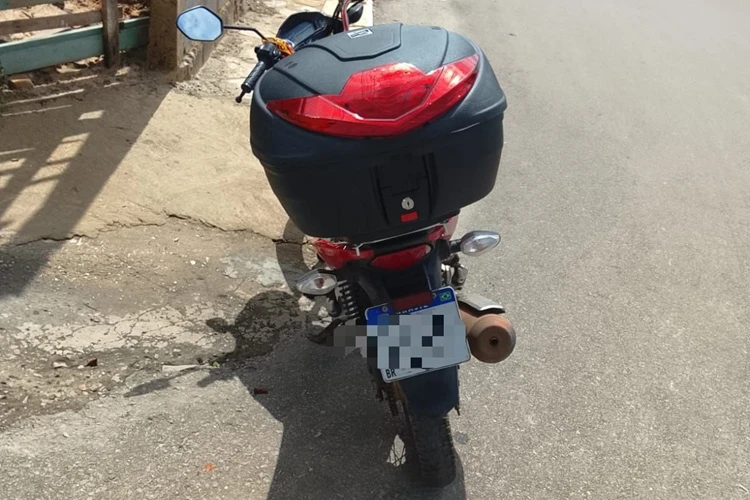 94ª CIPM recupera moto roubada em distrito rural de Caetité
