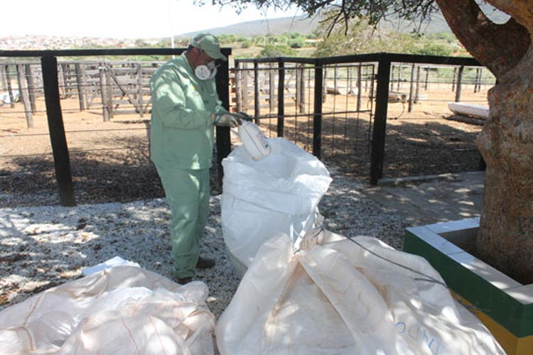 Adab recolhe embalagens de agrotóxicos na região de Brumado